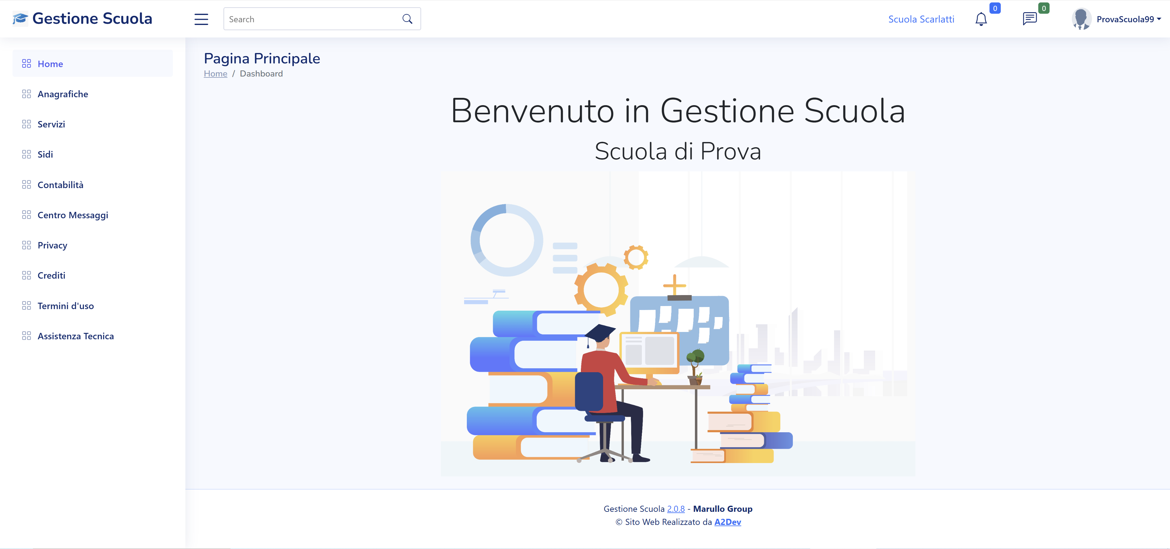 Schermata Cruscotto 1